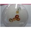 Image 1 : Gem jar filled with multi coloured sapphires