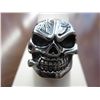 Image 1 : Biker's smoking skull ring