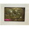 Image 1 : Vintage brass relief plaque