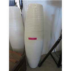 Large dramatic floor vase