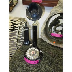 Vintage candle stick telephone