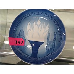 1976 Olympic souvenir plate