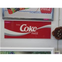 Coca - Cola advertising sign