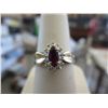Image 1 : 10KT yellow gold Ruby & Diamond ring