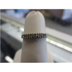 14KY yellow gold Diamond band-style ring