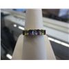 Image 1 : 10KT yellow gold Multi-stone ring