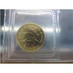 2011 Canada Maple Leaf gold coin