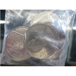 Lot of 10 Canada $1.00 coins