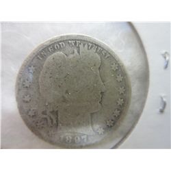 1897 American Silver Quarter
