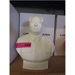 4 Ceramic glazed Mao Busts