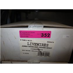Case of Livewires - Jumbo Inside-Out candy