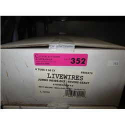 Case of Livewires - Jumbo Inside-Out candy
