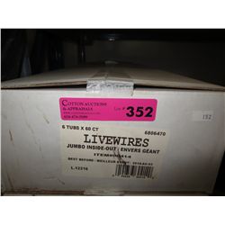 Case of Livewires - Jumbo Inside-Out candy