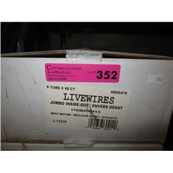 Case of Livewires - Jumbo Inside-Out candy