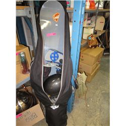 Kami snow board with helmet, boots, gloves