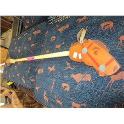 1940s Folk art hobby horse