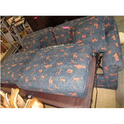 Upholstered hide-a-bed