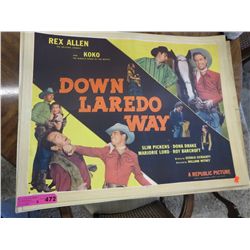 Five vintage movie posters