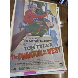 Five vintage movie posters