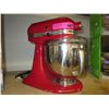 Image 1 : Red KitchenAid Artisan stand mixer