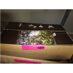 Box of package candies.