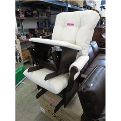 NEW Glider rocker and foot stool - new