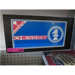 Magnetic chess set, in original box