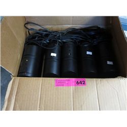 5 Bose mini speakers