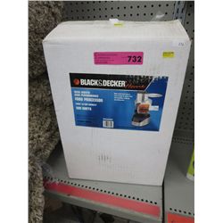 Black & Decker 10 cup wide mouth food processor