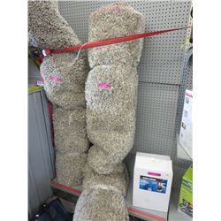 Beige shag carpet, approx. 9' x 11'