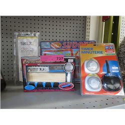 Assorted games and household goods