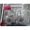 Image 2 : 8x Canadian quarters from 1945-1952