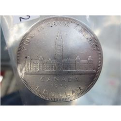 1939 Canadian Silver Dollar