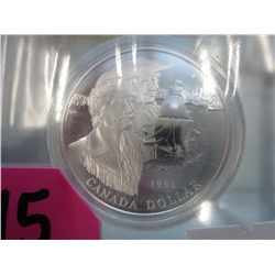 1995 Canadian Proof Dollar - .925 Silver