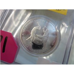 1988 Canadian Proof Dollar - .500 Silver