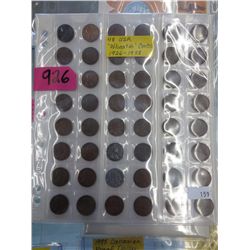 48 USA Wheat cents 1926-1958