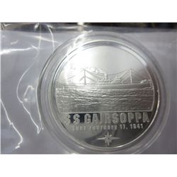 WW2 Shipwreck Silver bullion