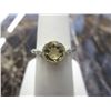 Image 1 : Citrine & diamond dinner ring