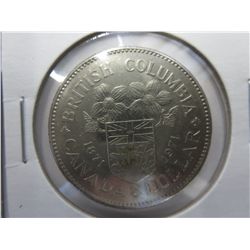 Old Canada Manitoba & British Columbia $1 coins