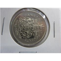 Old Canada half dollar Coat of Arms coins