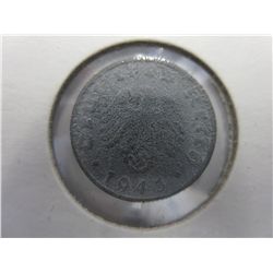 10 x Nazi German zinc WW2 Eagle & Swastika coins