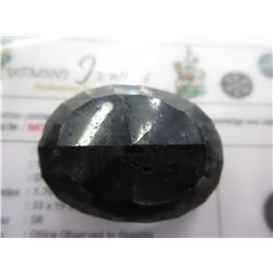 Certified Museum sized 132 carat oval cut sapphire
