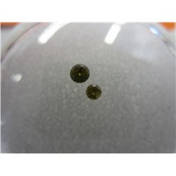 Gem jar filled with round cut diamonds