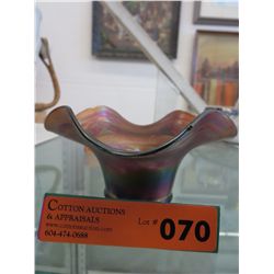 Vintage Fenton carnival glass bowl