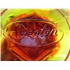 Image 3 : Vintage, signed,  Fenton Amberina candy dish