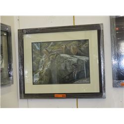 "On the Brink" by Robert Bateman