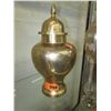 Image 1 : Lidded brass urn