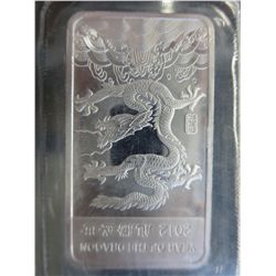 8 Silver Bars, 2012 Year of the Dragon