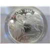 Image 1 : 2014 Canadian $100.00 silver coin
