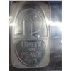 Image 1 : Silver Bar, 1973 "Unite for Peace-UN Building"